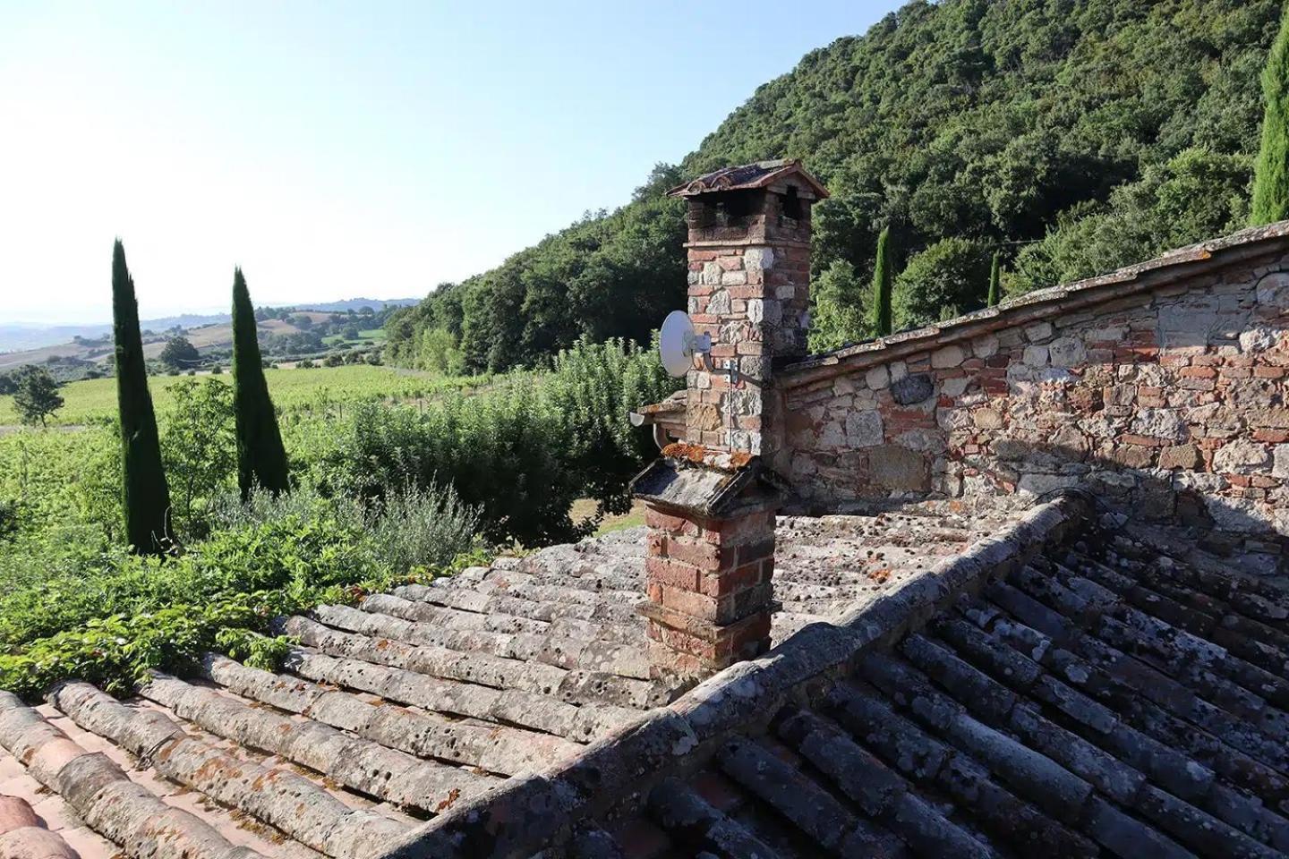 MontefollonicoAbbadia Wine Relais住宿加早餐旅馆 外观 照片