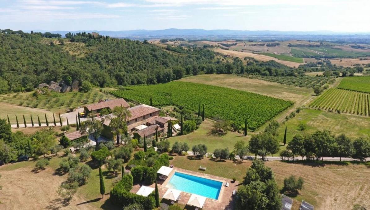 MontefollonicoAbbadia Wine Relais住宿加早餐旅馆 外观 照片